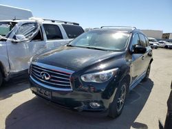 Salvage cars for sale at Martinez, CA auction: 2015 Infiniti QX60 Hybrid