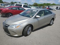 Salvage cars for sale at Glassboro, NJ auction: 2015 Toyota Camry LE