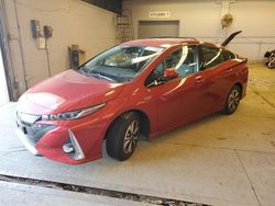 Toyota Prius salvage cars for sale: 2018 Toyota Prius Prime