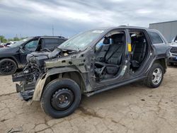 Salvage cars for sale at Woodhaven, MI auction: 2021 Jeep Grand Cherokee Limited