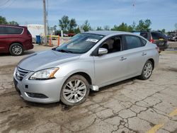 Salvage cars for sale from Copart Pekin, IL: 2013 Nissan Sentra S