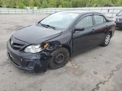 Salvage cars for sale from Copart Assonet, MA: 2011 Toyota Corolla Base