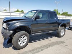 Toyota Tacoma Double cab salvage cars for sale: 2002 Toyota Tacoma Double Cab