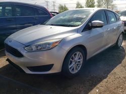 Salvage cars for sale at Elgin, IL auction: 2016 Ford Focus SE