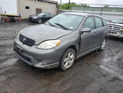 Salvage cars for sale at New Britain, CT auction: 2006 Toyota Corolla Matrix Base