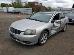 Salvage cars for sale at New Britain, CT auction: 2009 Mitsubishi Galant ES