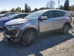 Salvage cars for sale at Graham, WA auction: 2018 Honda CR-V EXL