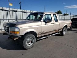 Salvage cars for sale at Littleton, CO auction: 1992 Ford F150