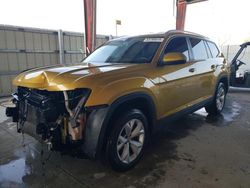 Volkswagen Atlas S Vehiculos salvage en venta: 2018 Volkswagen Atlas S