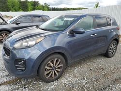 Vehiculos salvage en venta de Copart Fairburn, GA: 2017 KIA Sportage EX