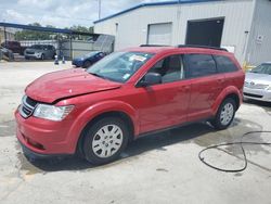 Salvage cars for sale from Copart New Orleans, LA: 2020 Dodge Journey SE