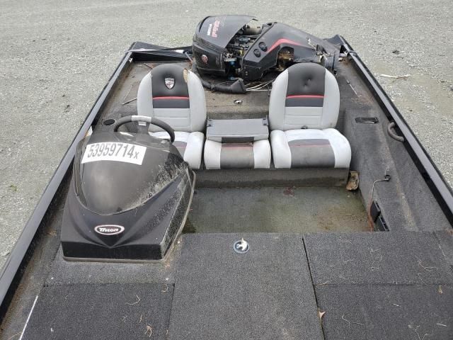 2017 Triton Boat With Trailer