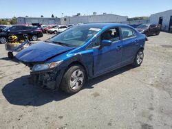 Honda Civic lx salvage cars for sale: 2015 Honda Civic LX