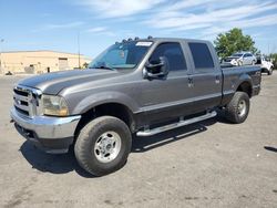 Salvage cars for sale from Copart Gaston, SC: 2002 Ford F350 SRW Super Duty