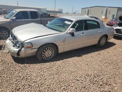 Salvage cars for sale from Copart Phoenix, AZ: 2005 Lincoln Town Car Signature