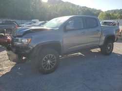 Salvage cars for sale at Hurricane, WV auction: 2021 Chevrolet Colorado ZR2