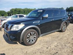 Salvage cars for sale at Conway, AR auction: 2017 Nissan Armada SV
