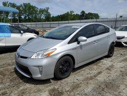 2015 Toyota Prius en venta en Spartanburg, SC