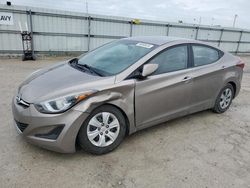 Salvage cars for sale at Walton, KY auction: 2016 Hyundai Elantra SE