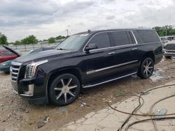 Salvage cars for sale at Louisville, KY auction: 2015 Cadillac Escalade ESV Luxury