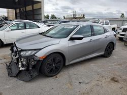 Salvage cars for sale at Kansas City, KS auction: 2018 Honda Civic EX