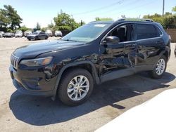 Vehiculos salvage en venta de Copart San Martin, CA: 2019 Jeep Cherokee Latitude