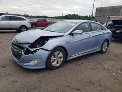 Salvage cars for sale at Fredericksburg, VA auction: 2013 Hyundai Sonata Hybrid