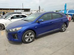 Salvage cars for sale at Grand Prairie, TX auction: 2019 Hyundai Ioniq