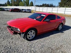 Salvage cars for sale at Graham, WA auction: 2005 Ford Mustang GT