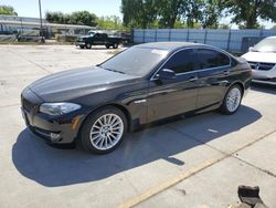 Salvage cars for sale at Sacramento, CA auction: 2013 BMW 535 I