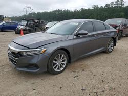 Salvage cars for sale at Greenwell Springs, LA auction: 2021 Honda Accord LX