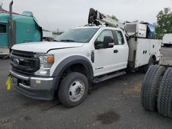 Salvage trucks for sale at Mcfarland, WI auction: 2020 Ford F550 Super Duty