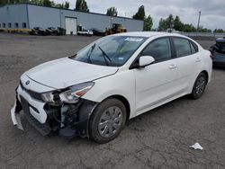 KIA Rio Vehiculos salvage en venta: 2019 KIA Rio S