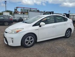 Salvage cars for sale from Copart Kapolei, HI: 2015 Toyota Prius