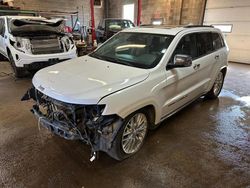 Salvage cars for sale at London, ON auction: 2018 Jeep Grand Cherokee Summit