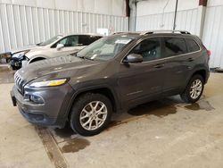 Salvage cars for sale from Copart Franklin, WI: 2015 Jeep Cherokee Latitude