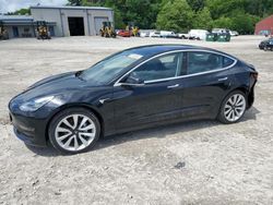 Tesla salvage cars for sale: 2018 Tesla Model 3