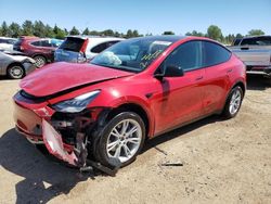 Tesla salvage cars for sale: 2021 Tesla Model Y