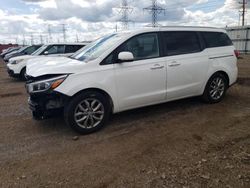Salvage cars for sale at Elgin, IL auction: 2019 KIA Sedona LX