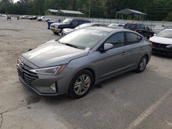 Salvage cars for sale at Savannah, GA auction: 2019 Hyundai Elantra SEL