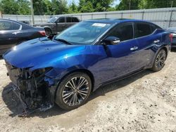 Salvage cars for sale from Copart Midway, FL: 2016 Nissan Maxima 3.5S