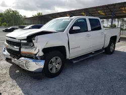 Chevrolet salvage cars for sale: 2018 Chevrolet Silverado C1500 LT