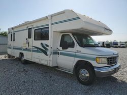 Salvage trucks for sale at Greenwood, NE auction: 1995 Fleetwood 1995 Ford Econoline E350 Cutaway Van