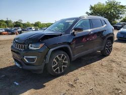 Salvage cars for sale from Copart Baltimore, MD: 2017 Jeep Compass Limited
