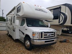 Salvage trucks for sale at Grand Prairie, TX auction: 2014 Forest River 2014 Ford Econoline E450 Super Duty Cutaway Van