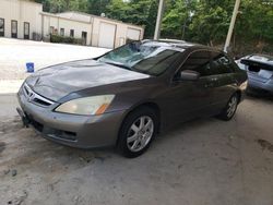 2007 Honda Accord LX en venta en Hueytown, AL