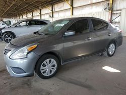 Nissan salvage cars for sale: 2017 Nissan Versa S