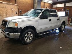 Salvage cars for sale from Copart Ebensburg, PA: 2007 Ford F150 Supercrew
