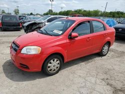 Salvage cars for sale at Indianapolis, IN auction: 2009 Chevrolet Aveo LS
