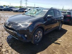 Salvage cars for sale from Copart Elgin, IL: 2016 Toyota Rav4 HV XLE